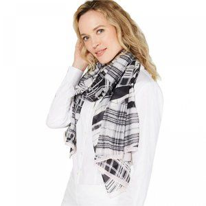 Calvin Klein Abstract Chiffon Scarf NWOT  3/$15